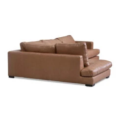 4 Seater Left Chaise Leather Sofa - Caramel Brown -Calibre Furniture Sales Store LC8320 KSO 09 860x 11f3f7fc 5bc1 4be4 85d8 8aee0836c932