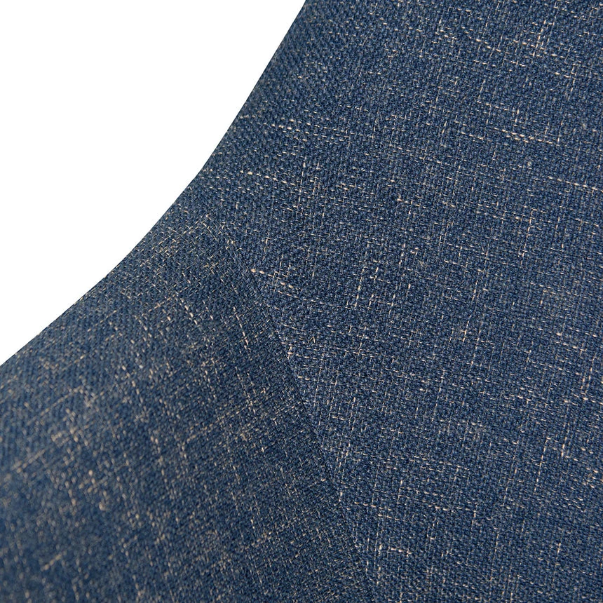 Fabric Armchair - Dark Blue - Image 7