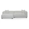 Left Chaise Sofa - Pearl Boucle