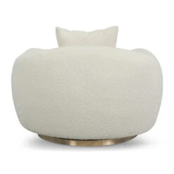 Swivel Armchair - Ivory White Boucle -Calibre Furniture Sales Store LC8537 FS 7 860x be7d56fb 6f31 47e7 b48c 9f4c8ebff78e