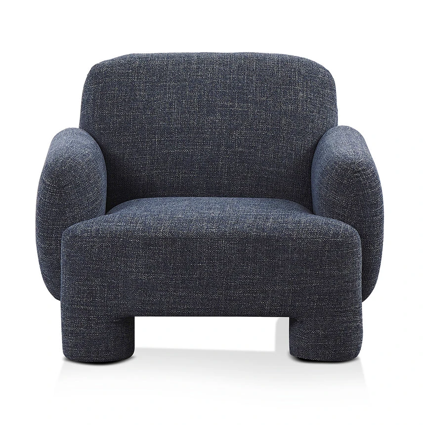 Armchair - Moss Navy Blue - Image 2