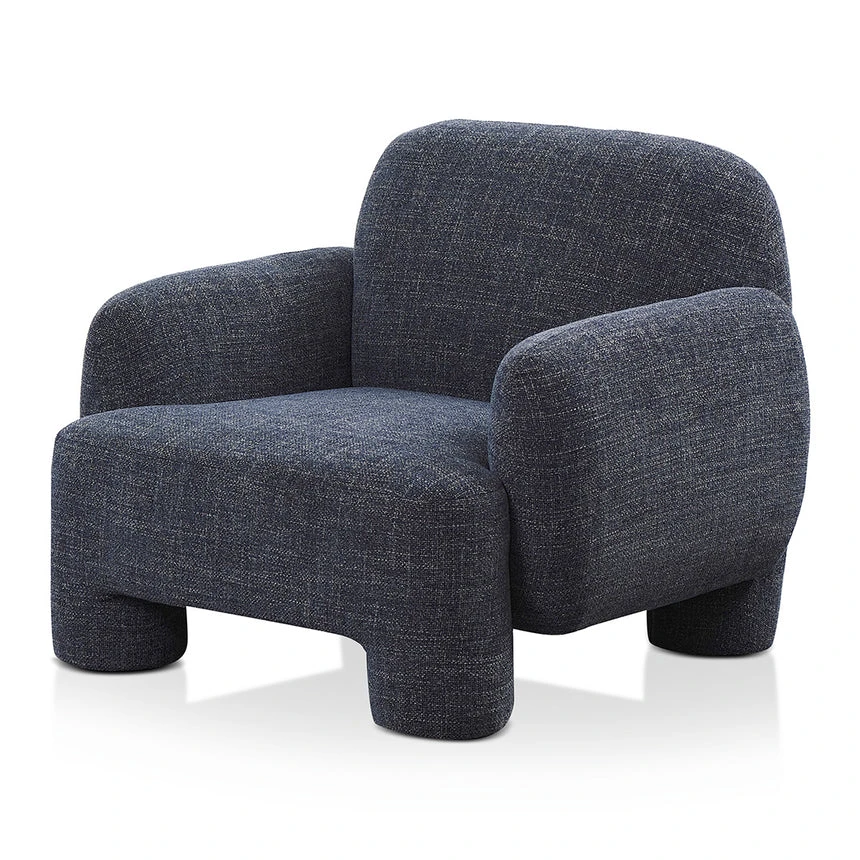Armchair - Moss Navy Blue - Image 3