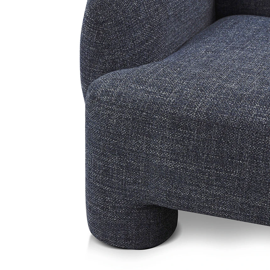 Armchair - Moss Navy Blue - Image 7