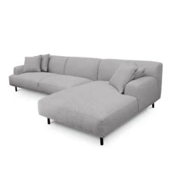 3 Seater Right Chaise Fabric Sofa - Sterling Sand -Calibre Furniture Sales Store LC8838 CA3SeaterRightChaiseFabricSofa SterlingSand 6 860x 0ed2c327 b52c 466e 9922 04c0ae56f0b3