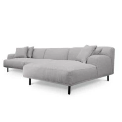 3 Seater Right Chaise Fabric Sofa - Sterling Sand -Calibre Furniture Sales Store LC8838 CA3SeaterRightChaiseFabricSofa SterlingSand 7 860x b6652fd9 0a2e 4ec9 806f da46c4422764