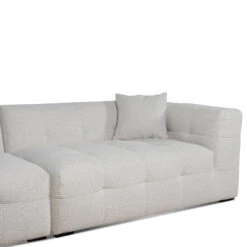 4 Seater Left Chaise Sofa - Pearl Boucle -Calibre Furniture Sales Store LC8840 CA4SeaterLeftChaiseSofa PearlBoucle 7 860x 8a8d3eeb f084 4a3b b372 8dc731092952