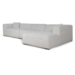 4 Seater Right Chaise Sofa - Pearl Boucle -Calibre Furniture Sales Store LC8841 CA4SeaterRightChaiseSofa PearlBoucle 12 860x a19a4698 13df 400e 9359 35e83f64986e