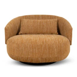Swivel Armchair - Moss Green -Calibre Furniture Sales Store LC8860 KSOFabricArmchair GingerBrown 1 36004501 69f8 441a aea6 bcfdf902af80