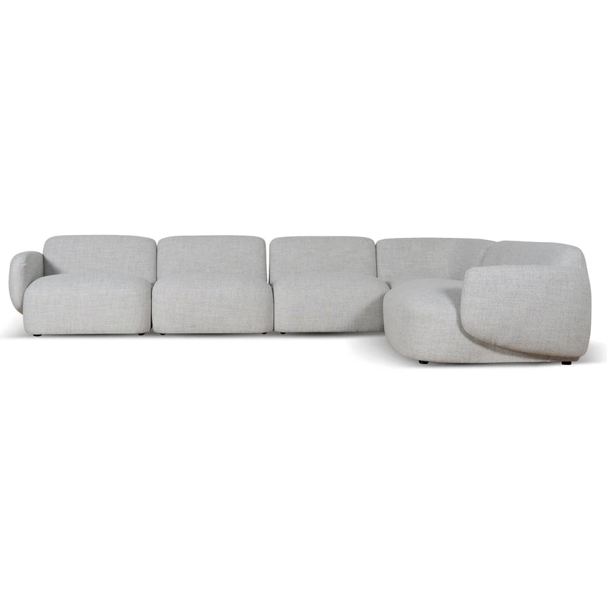 Right Chaise Modular Sofa - Cloud Grey - Image 2