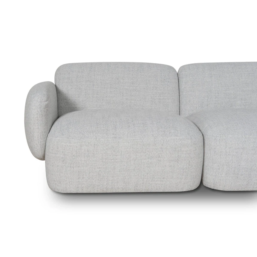 Right Chaise Modular Sofa - Cloud Grey - Image 4