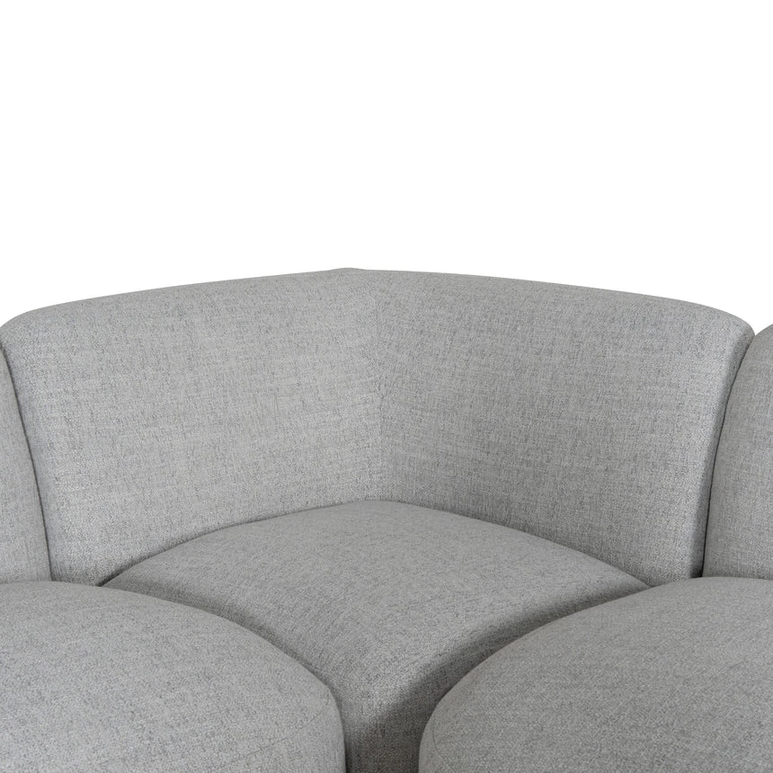 Right Chaise Modular Sofa - Cloud Grey - Image 6