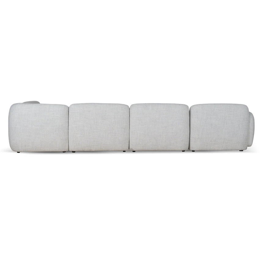 Right Chaise Modular Sofa - Cloud Grey - Image 3
