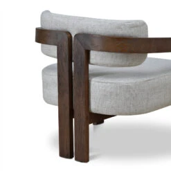 Walnut Armchair - Linen -Calibre Furniture Sales Store LC8895 NIWalnutArmchair Linen 10 860x 572e6fe3 ee2a 4fdd 8914 67c0bad9f38c
