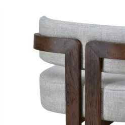 Walnut Armchair - Linen -Calibre Furniture Sales Store LC8895 NIWalnutArmchair Linen 9 860x a2ba4b6f ed10 45d7 9459 2620e1542a72