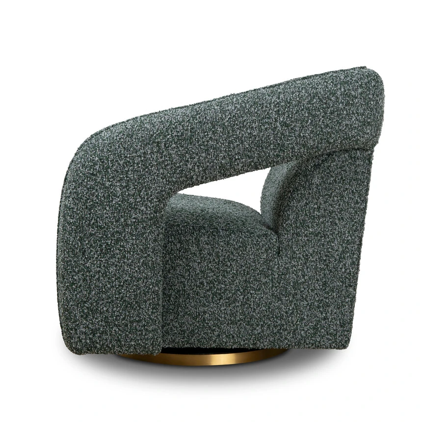 Armchair - Green Boucle - Image 3