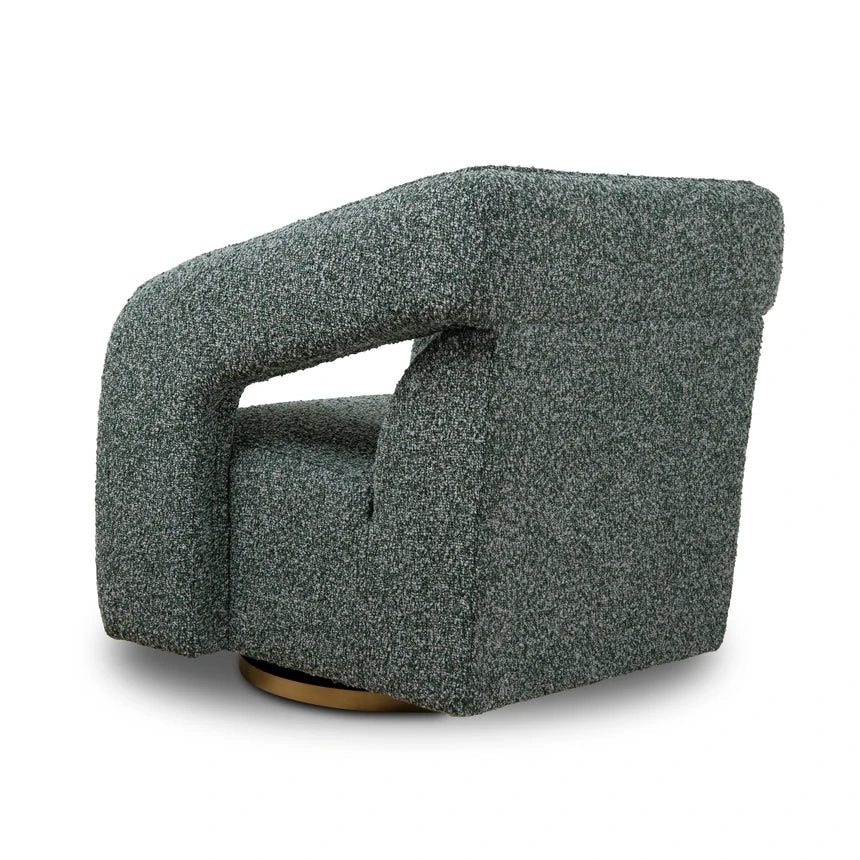 Armchair - Green Boucle - Image 4