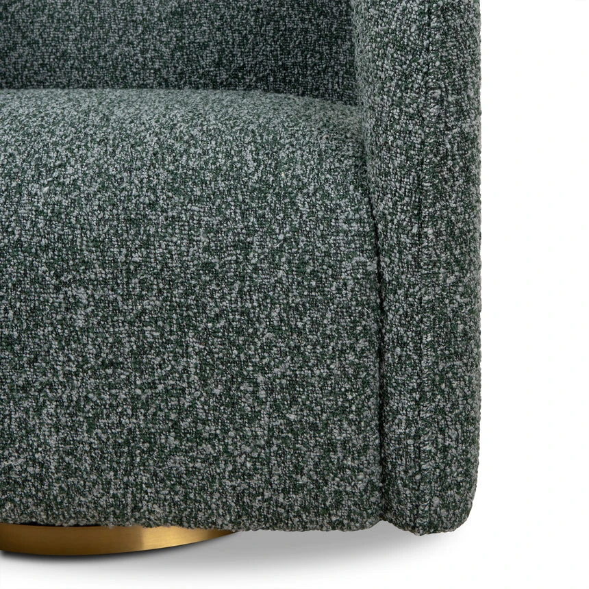 Armchair - Green Boucle - Image 6