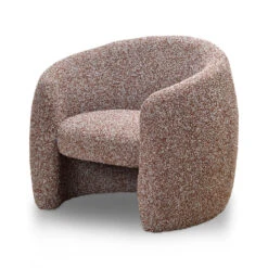 Armchair - Rustic Brown Boucle -Calibre Furniture Sales Store LC8938 CAArmchair RusticBrownBoucle 4 860x b7b1090d b2ce 44f1 8e31 851796540165
