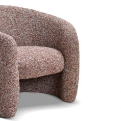 Armchair - Rustic Brown Boucle -Calibre Furniture Sales Store LC8938 CAArmchair RusticBrownBoucle 9 860x 4c3d3357 d16c 42d5 912a 1073324e55ec
