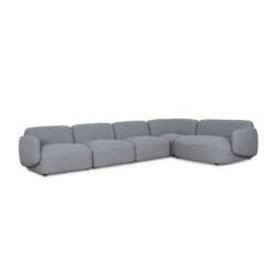 Right Chaise Modular Sofa - Glacier Grey