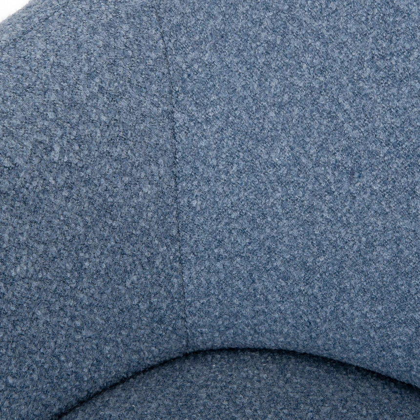 Fabric Armchair - Dark Grey Blue - Image 11