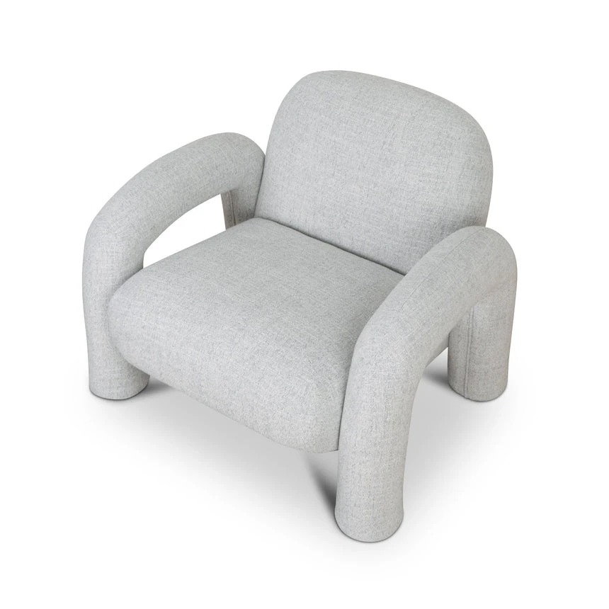 Fabric Armchair - Cloud Grey - Image 5