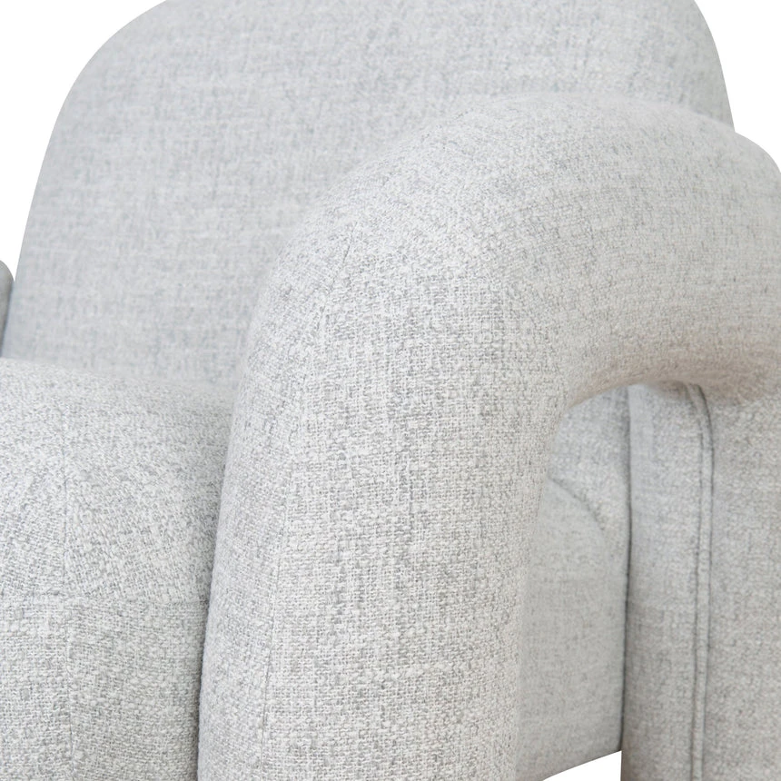 Fabric Armchair - Cloud Grey - Image 8