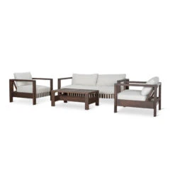 4pcs Outdoor Lounge Set - Royal Sand