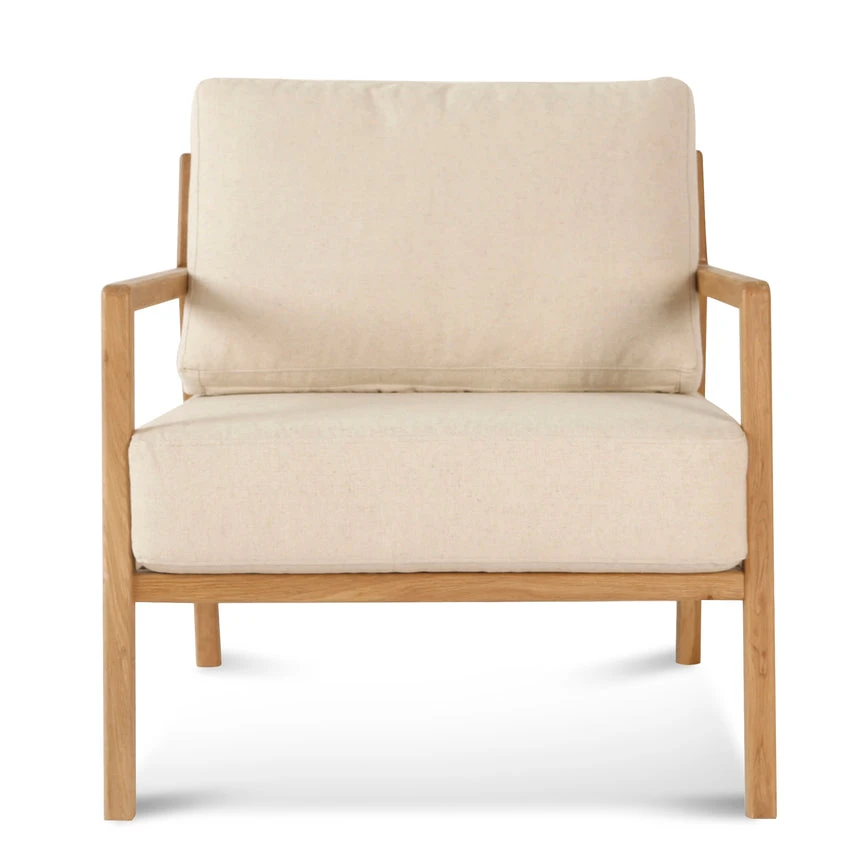 Fabric Armchair - Dawn Beige - Image 2