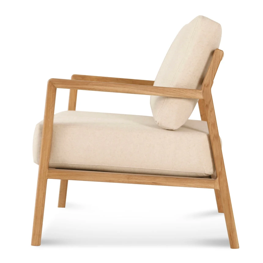 Fabric Armchair - Dawn Beige - Image 3