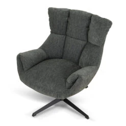 Swivel Armchair - Dark Fern Green -Calibre Furniture Sales Store OC10288 LFOfficeChair HunterGreen 6 860x 8bc524ad b89b 4785 96f9 bbfce57dea4d