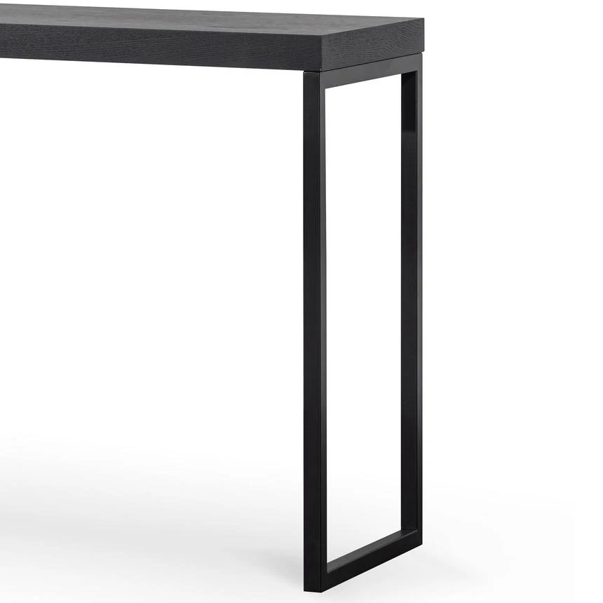 Extendable Home Office Desk - Black - Image 8