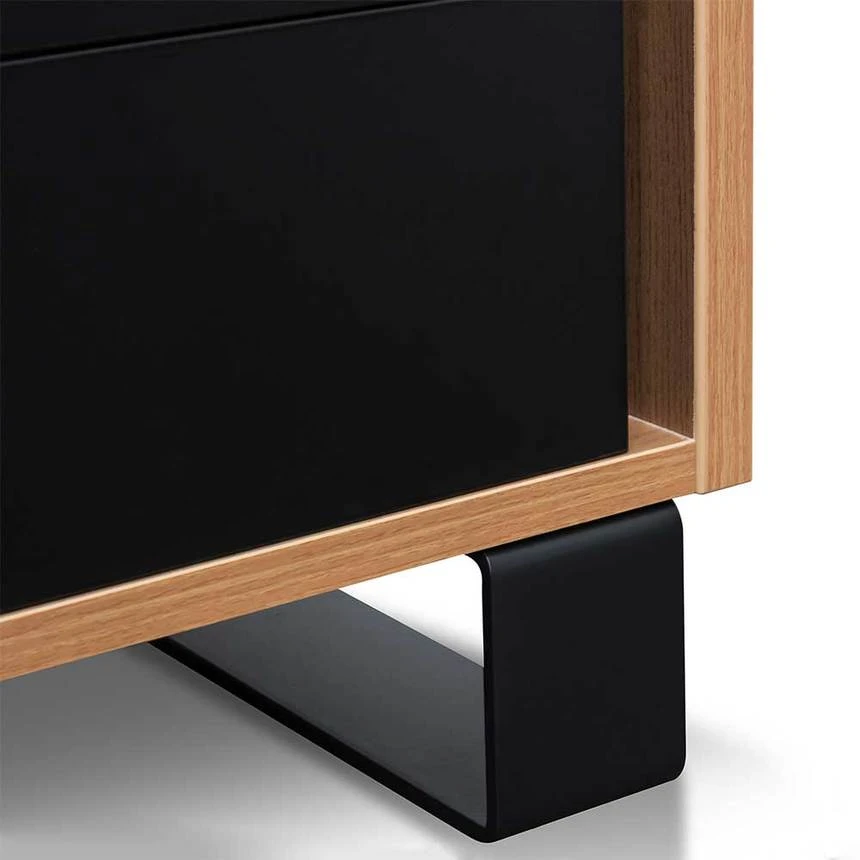 2.3m Right Return Office Desk - Natural - Image 5