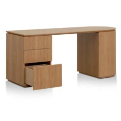 1.77m Left Drawer Office Desk - Natural Oak -Calibre Furniture Sales Store OT8481 CN 04 860x 0c3e8900 9c7b 422a 8c08 a8d84b078e9d