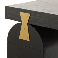 1.55m New Elm Home Office Desk - Full Black -Calibre Furniture Sales Store OT8663 NI 7 860x 0907f9e0 577b 4d3b bafb 9d07ea93f5c8