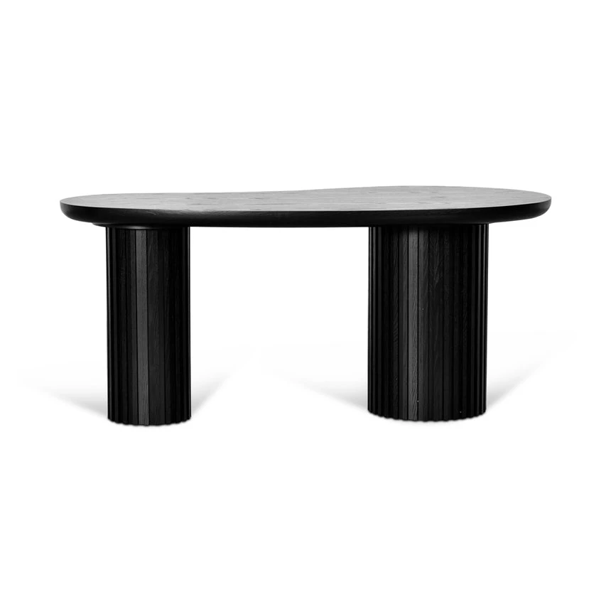 1.7m Office Desk - Black Oak 5 1.7m Office Desk - Black Oak - Image 5