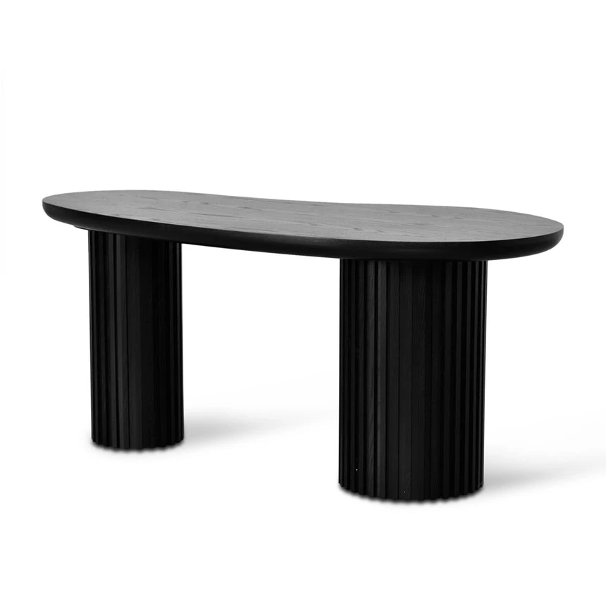 1.7m Office Desk - Black Oak 8 1.7m Office Desk - Black Oak - Image 8