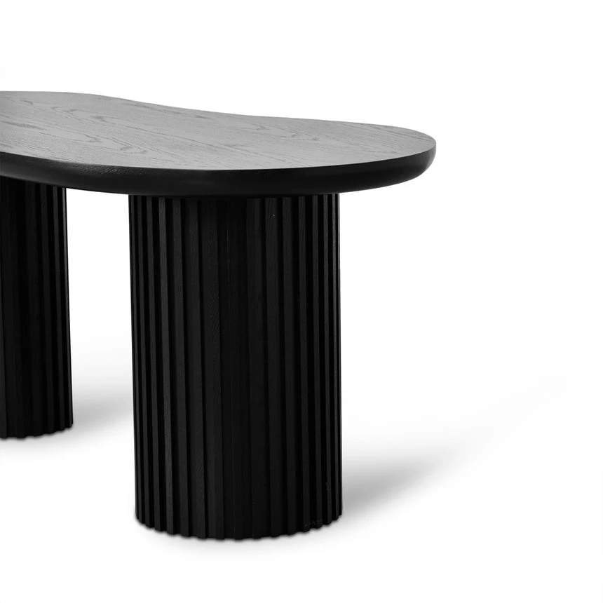 1.7m Office Desk - Black Oak 6 1.7m Office Desk - Black Oak - Image 6