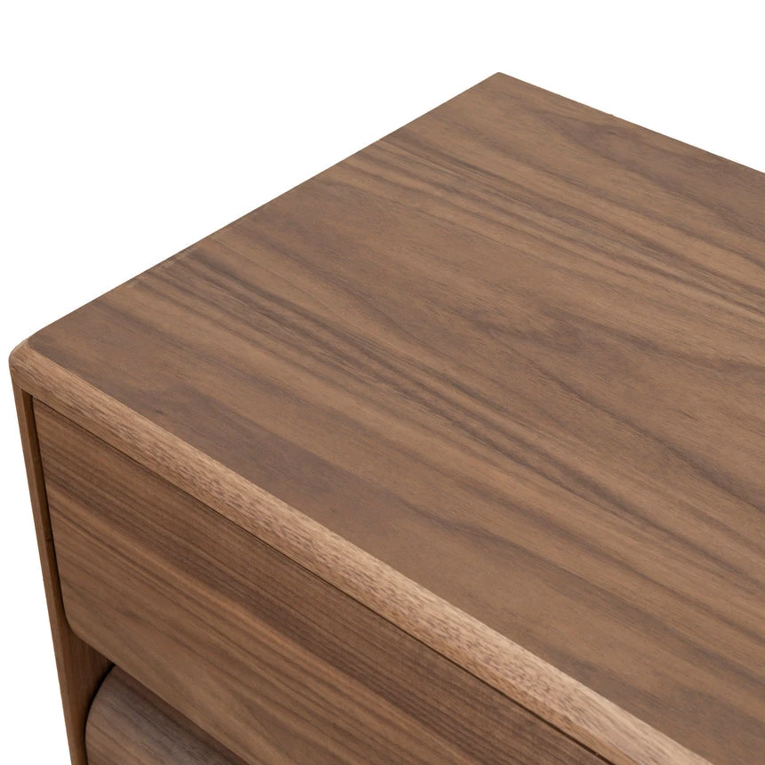 50cm Bedside Table - Walnut 12 50cm Bedside Table - Walnut - Image 12