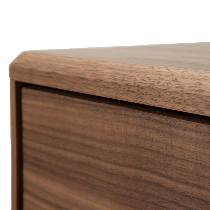 50cm Bedside Table - Walnut 13 50cm Bedside Table - Walnut - Image 13