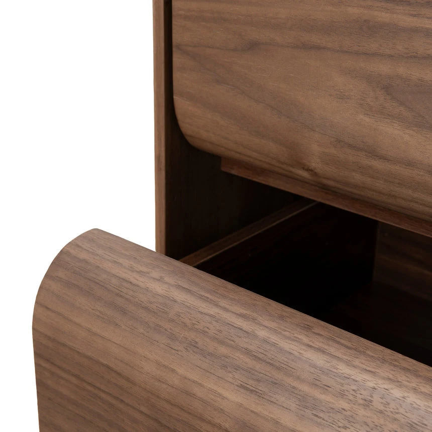 50cm Bedside Table - Walnut 14 50cm Bedside Table - Walnut - Image 14