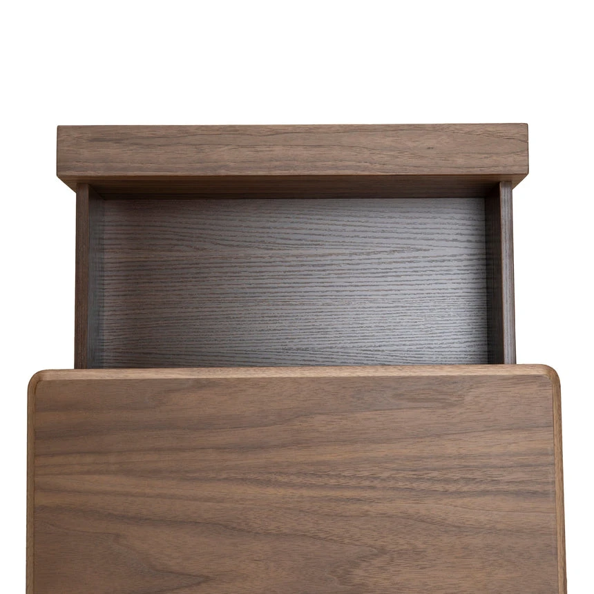 50cm Bedside Table - Walnut 16 50cm Bedside Table - Walnut - Image 16