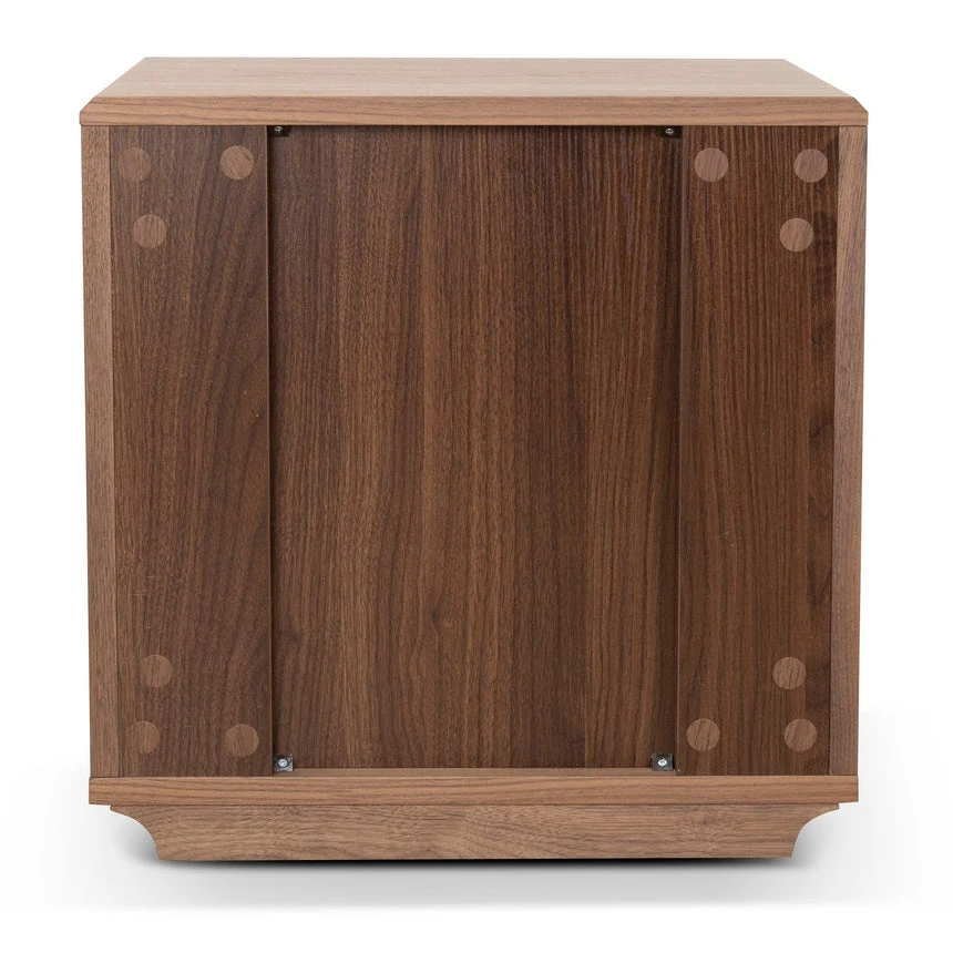 50cm Bedside Table - Walnut 6 50cm Bedside Table - Walnut - Image 6