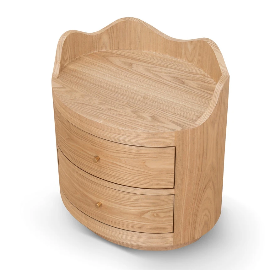 51cm Bedside Table - Natural 3 51cm Bedside Table - Natural - Image 3