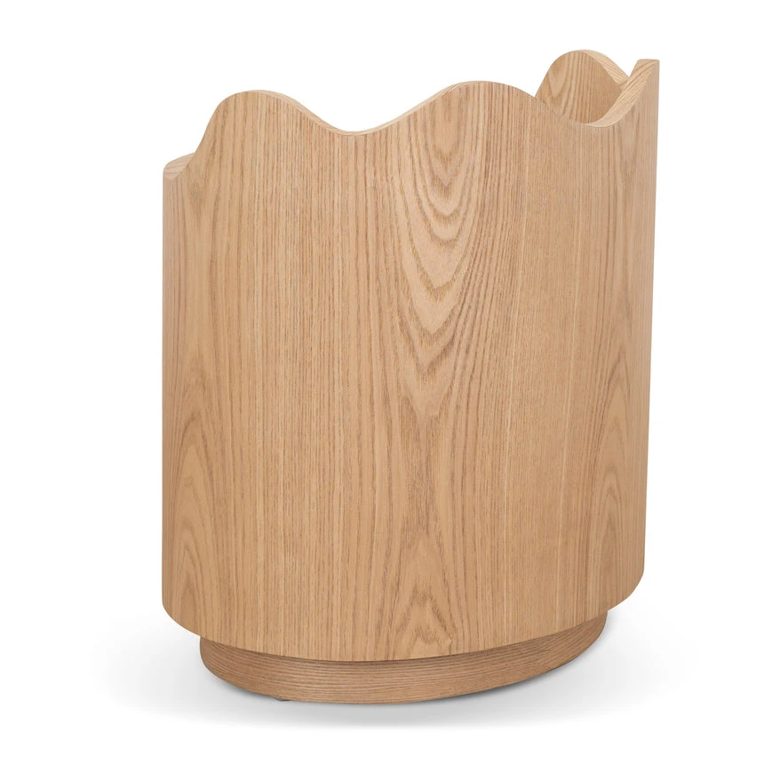 51cm Bedside Table - Natural 5 51cm Bedside Table - Natural - Image 5