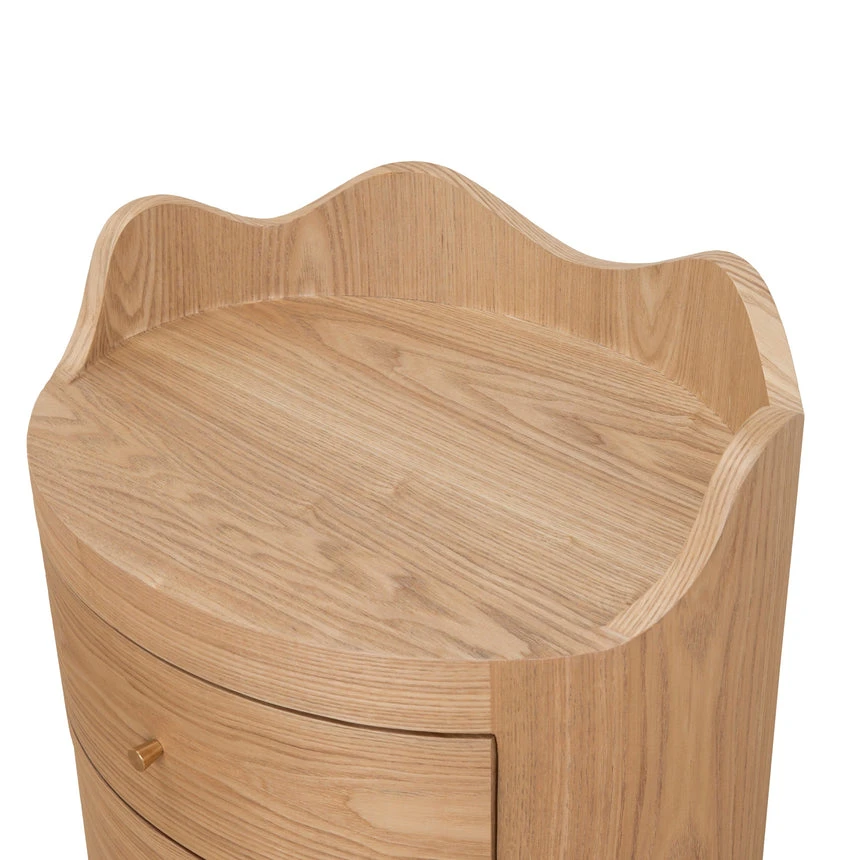 51cm Bedside Table - Natural 9 51cm Bedside Table - Natural - Image 9