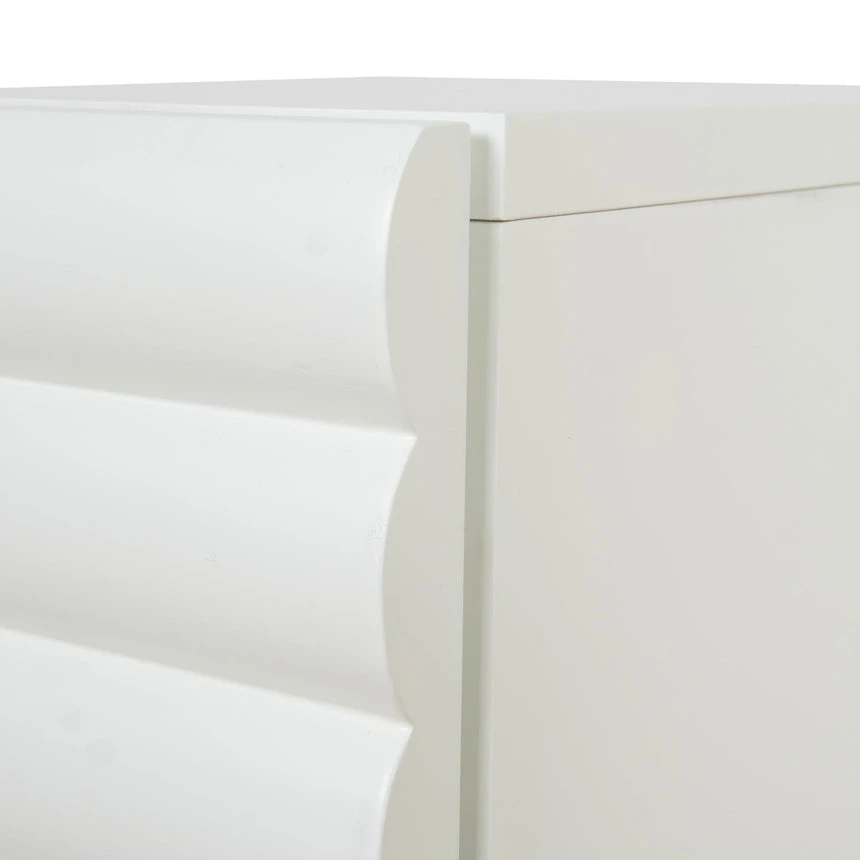 48cm Bedside Table - White 14 48cm Bedside Table - White - Image 14