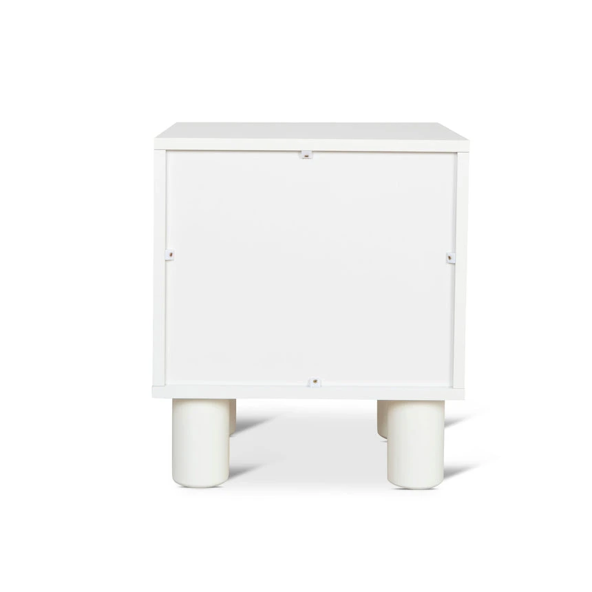 48cm Bedside Table - White 7 48cm Bedside Table - White - Image 7