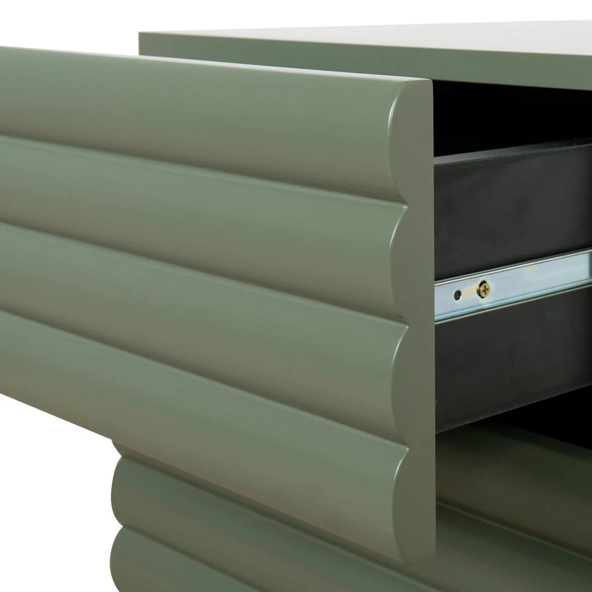 48cm Bedside Table - Green 15 48cm Bedside Table - Green - Image 15