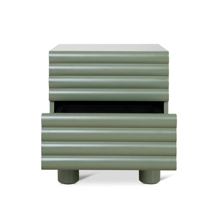 48cm Bedside Table - Green 3 48cm Bedside Table - Green - Image 3